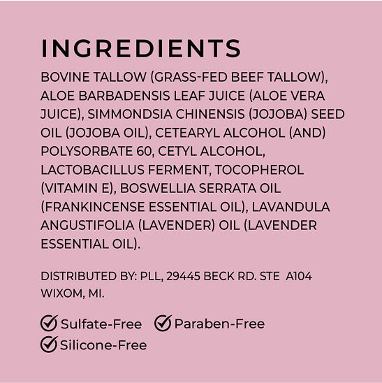 SAFETALLOW whipped tallow